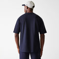 New York Yankees MLB League Essential Navy Oversized T-Shirt-kentox