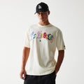 LA Dodgers MLB Life Graphic Cream T-Shirt-kentox