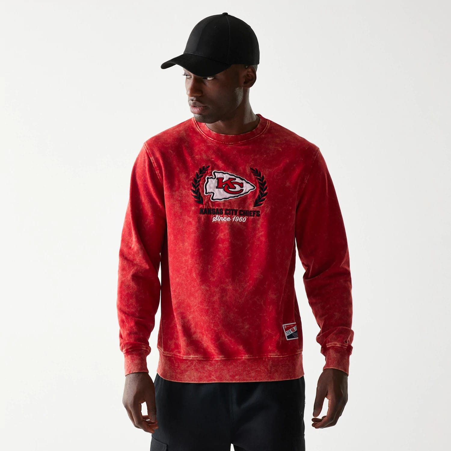 Kansas City Chiefs NFL Throwback Red Crew Neck Sweater-kentox