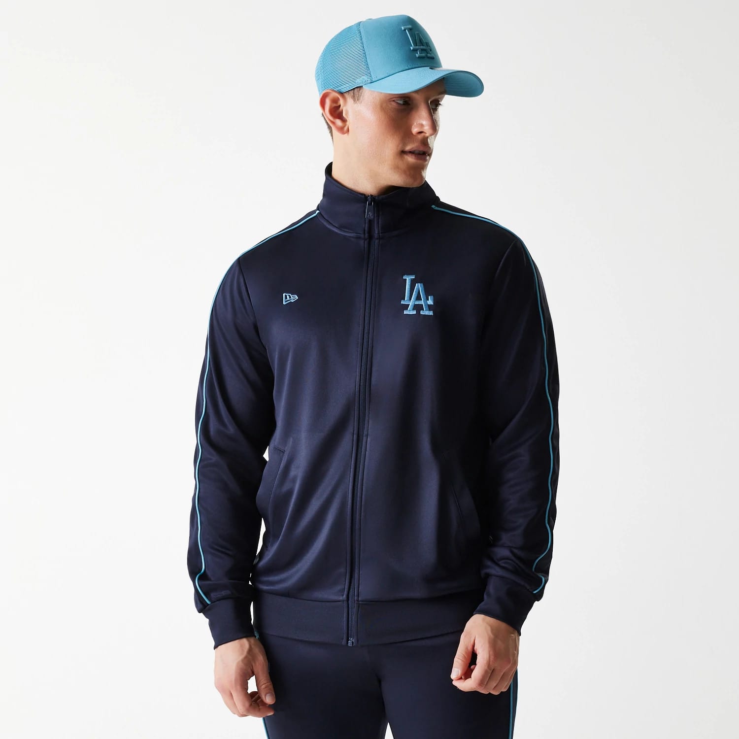 LA Dodgers MLB Navy Track Top-kentox