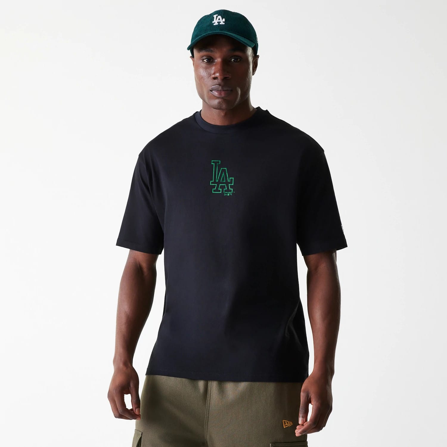 LA Dodgers MLB World Series Black Oversized T-Shirt-kentox