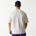 LA Lakers NBA Graphic Light Beige Oversized T-Shirt-kentox