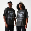 Las Vegas Raiders NFL Washed Super Bowl Grey Oversized T-Shirt-kentox