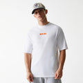 New Era Graphic White Oversized T-Shirt-kentox