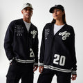 New Era Knit Black Cardigan-kentox
