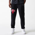 Chicago Bulls NBA Arch Graphic Black Joggers-kentox