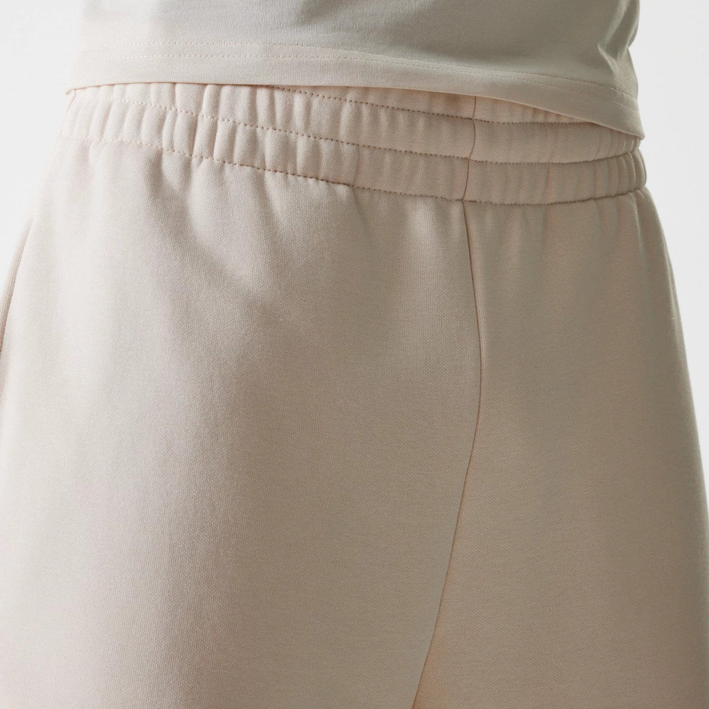 New Era Light Beige Straight Leg Joggers-kentox