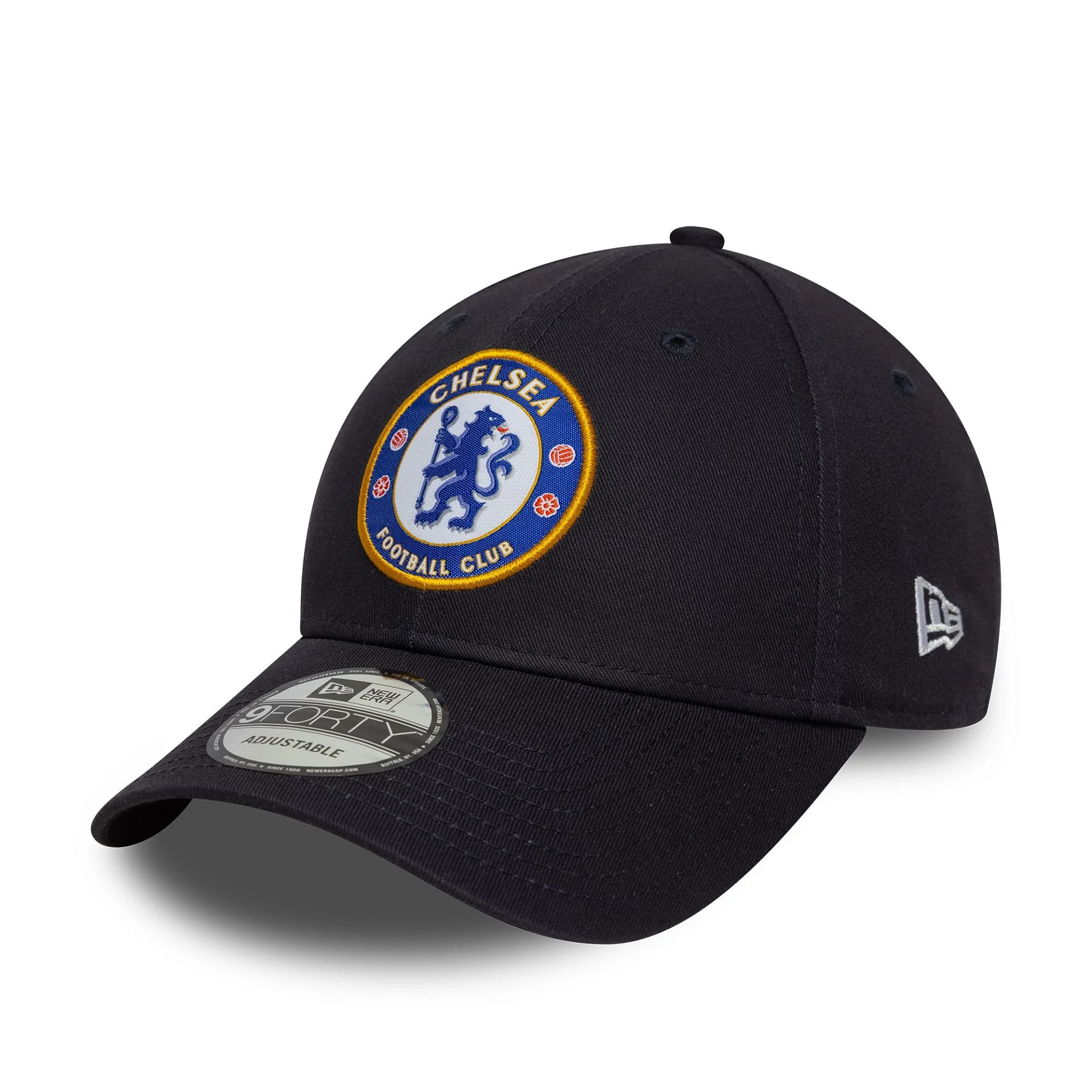 Chelsea FC Lion Crest Core Navy 9FORTY Cap-kentox