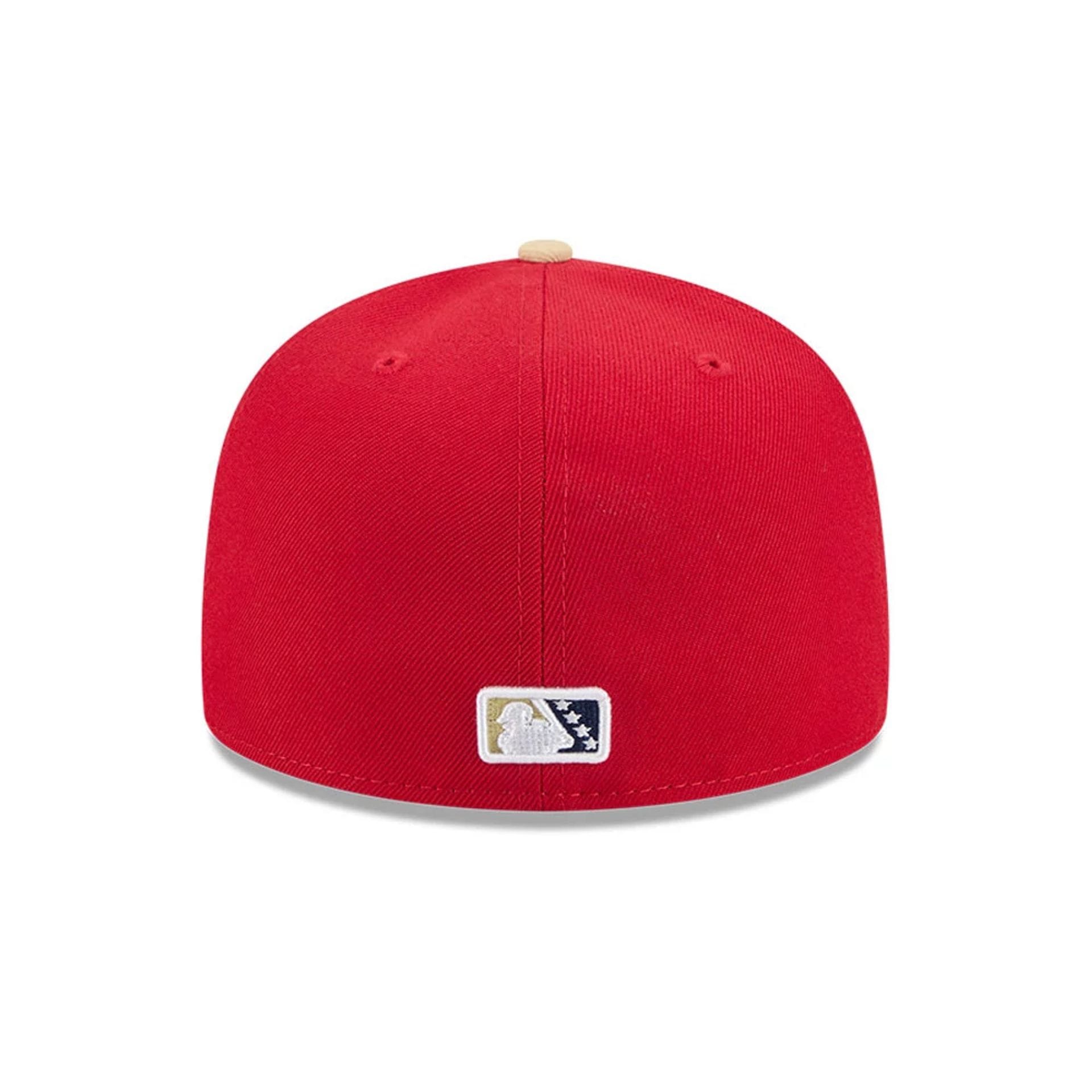 Harrisburg Senators MiLB Theme Night Red 59FIFTY Fitted Cap-kentox