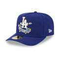LA Dodgers MLB Cartoon Dark Blue 59FIFTY A-Frame Fitted Cap-kentox