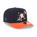 Houston Astros MLB Cartoon Navy 59FIFTY A-Frame Fitted Cap-kentox