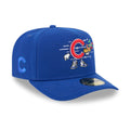 Chicago Cubs MLB Cartoon Blue 59FIFTY A-Frame Fitted Cap-kentox