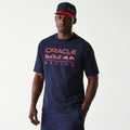 Red Bull Racing Dark Blue Oversized T-Shirt-kentox