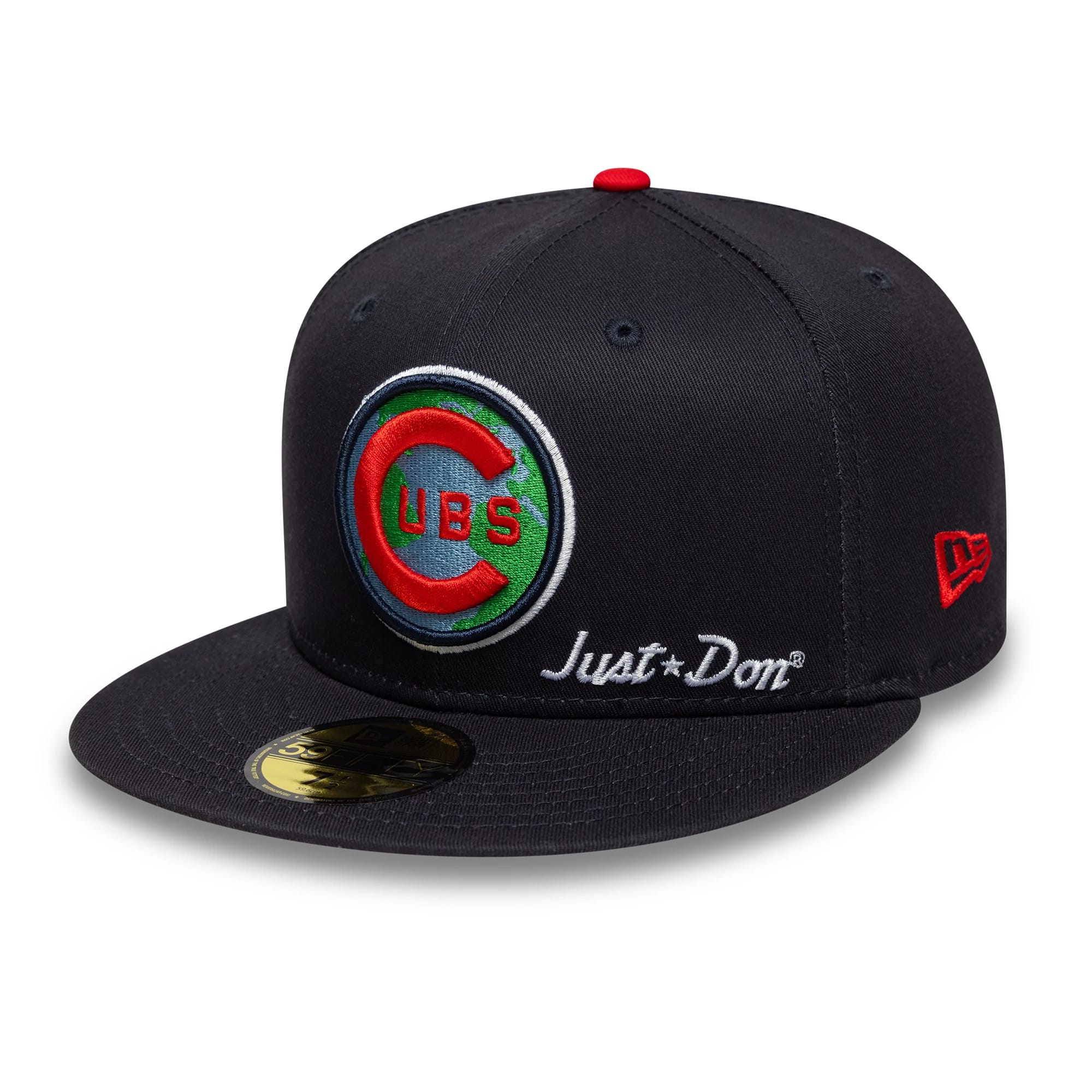 Chicago Cubs MLB Just Don Navy 59FIFTY Fitted Cap-kentox