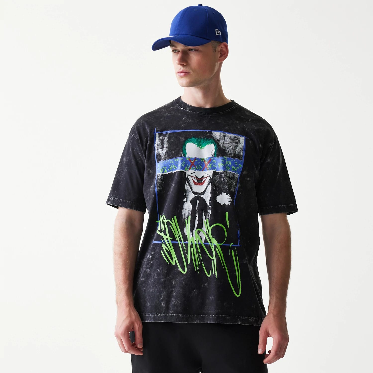 New Era Joker Batman Black T-Shirt-kentox