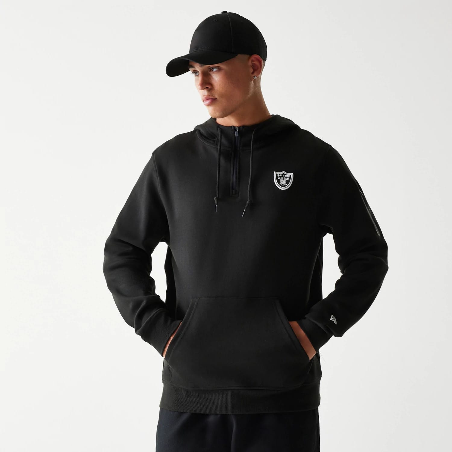 Las Vegas Raiders NFL 3RD Down Black Pullover Hoodie-kentox