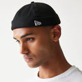 New Era Cotton Twill Black Docker Hat-kentox