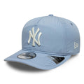 New York Yankees MLB Nylon Open Blue 19TWENTY Adjustable Cap-kentox