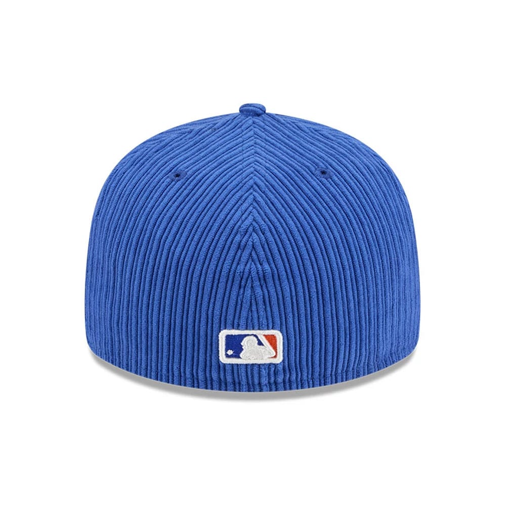 New York Mets MLB Chenille Pop Blue 59FIFTY Fitted Cap-kentox
