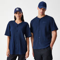 New Era Waffle Navy Jersey-kentox