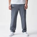 LA Lakers NBA Linear Dark Grey Straight Leg Joggers-kentox