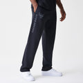 Chicago Bulls NBA Linear Black Straight Leg Joggers-kentox