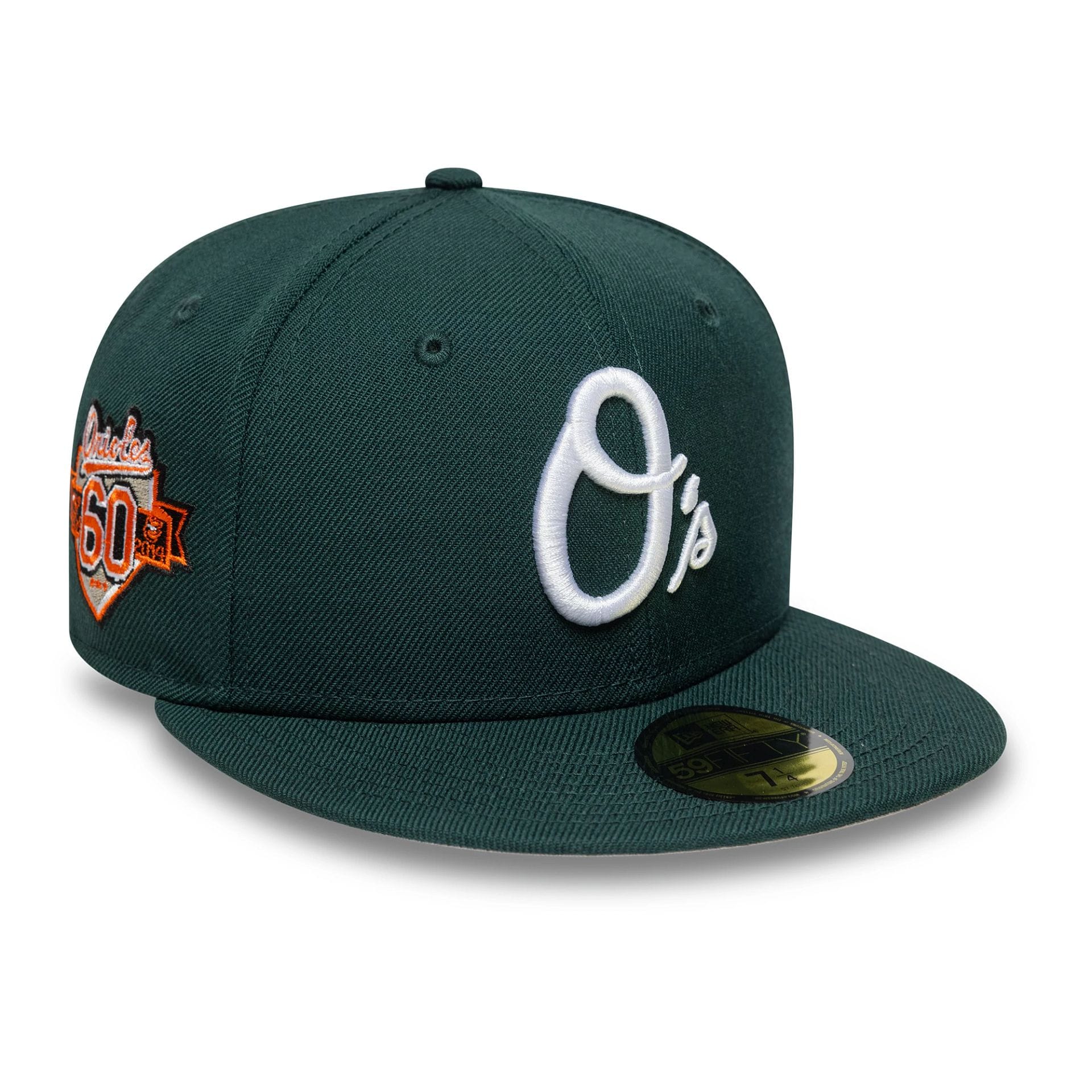 Baltimore Orioles MLB Dark Green 59FIFTY Fitted Cap-kentox