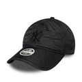 New York Yankees Womens MLB Padded Black 9TWENTY Adjustable Cap-kentox