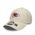Kansas City Chiefs NFL Cord Cream 9FORTY M-Crown Adjustable Cap-kentox