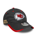 Kansas City Chiefs NFL Charcoal 9TWENTY Adjustable Cap-kentox