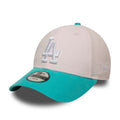 LA Dodgers Youth MLB Cord Pastel Pink 9FORTY Adjustable Cap-kentox