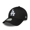 LA Dodgers Womens MLB League Essential Black 9FORTY Adjustable Cap-kentox