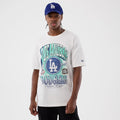 LA Dodgers MLB Sport Classic White T-Shirt-kentox
