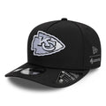 Kansas City Chiefs NFL Gore-Tex Black 9FIFTY A-Frame Snapback Adjustable Cap-kentox