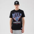 Chicago Bulls NBA City Edition Black T-Shirt-kentox