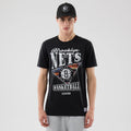 Brooklyn Nets NBA City Edition Black T-Shirt-kentox