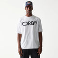 Red Bull Racing Profile White Oversized T-Shirt-kentox