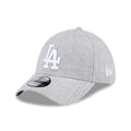LA Dodgers MLB Heather Grey 39THIRTY Stretch Fit Cap-kentox