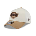 LA Kings NHL Sandy Bay White 39THIRTY A-Frame Stretch Fit Cap-kentox