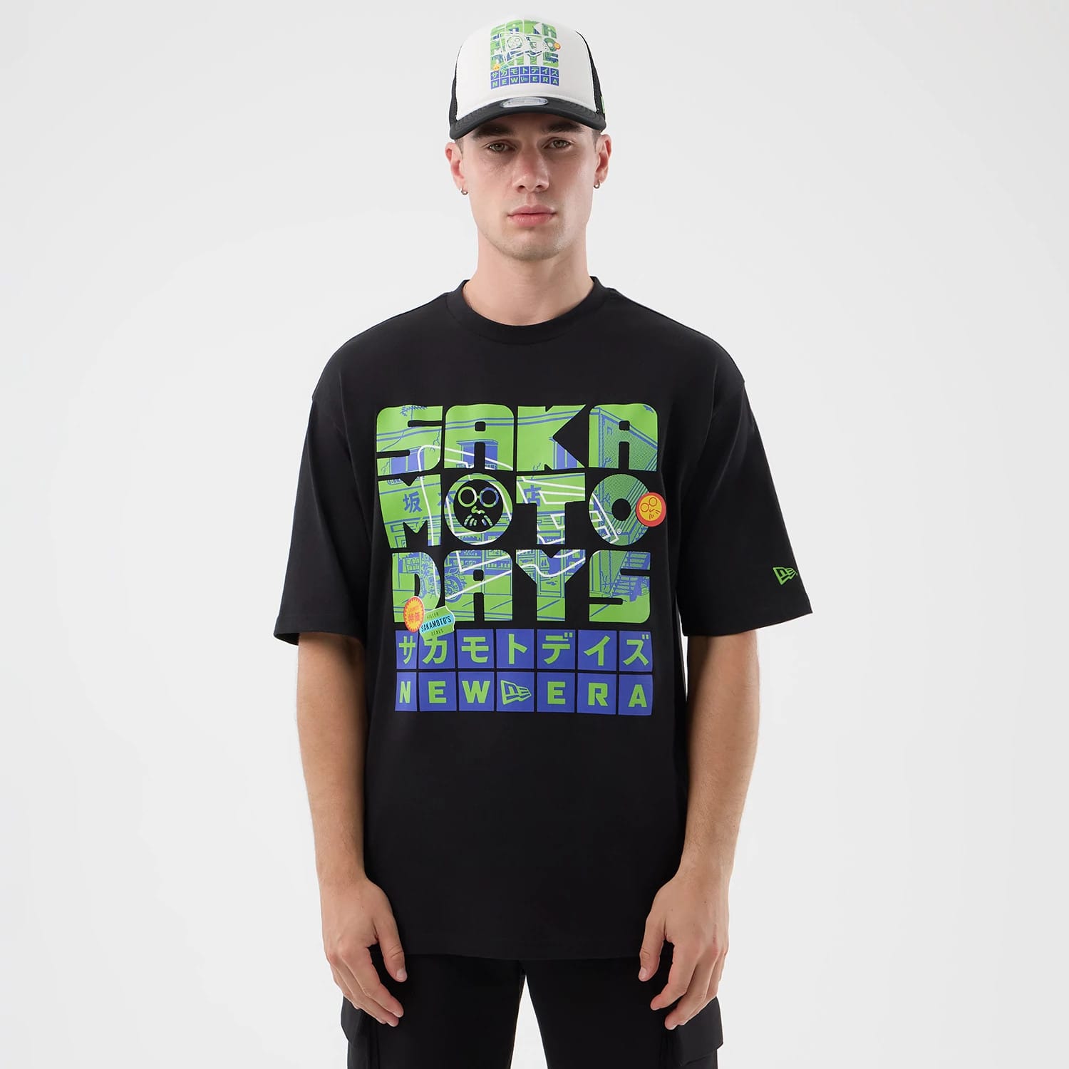 Sakamoto Days Netflix Black T-Shirt-kentox