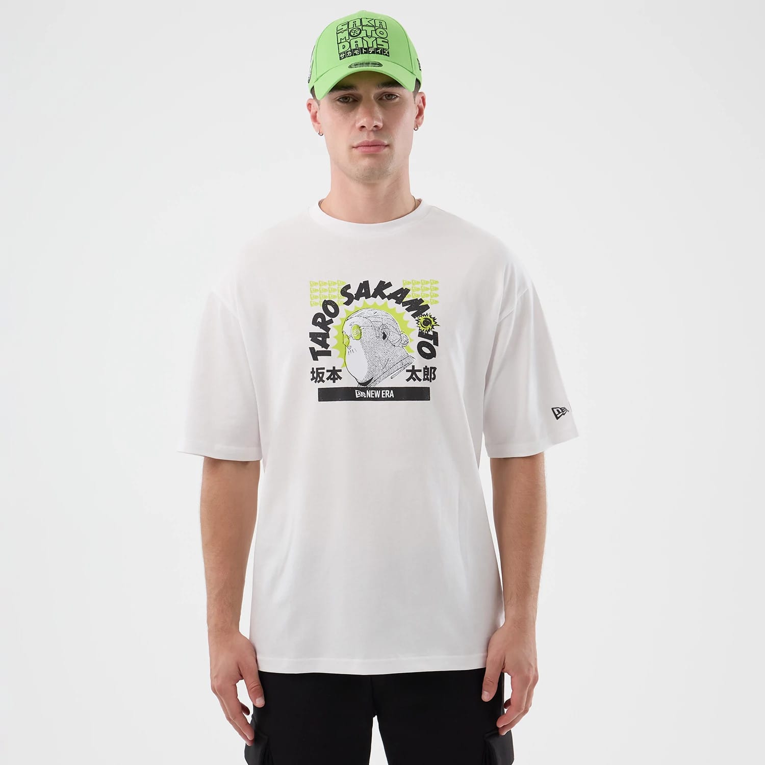 Sakamoto Days Netflix White T-Shirt-kentox