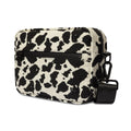 New Era Cow Jacquard Light Beige Waist Bag-kentox
