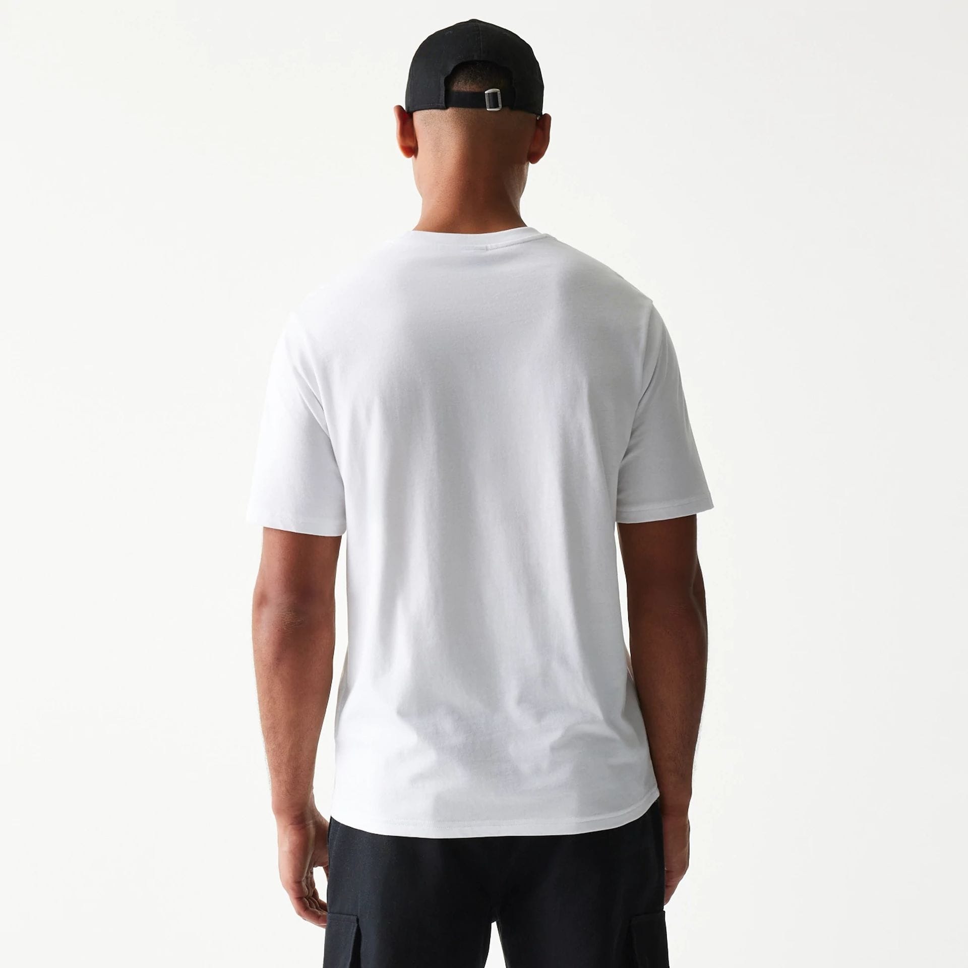 LA Lakers NBA Ball Graphic White T-Shirt-kentox