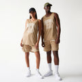 New Era Mesh Light Beige Tank Top-kentox