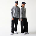 New Era Essential Flag Grey Knitted Sweater-kentox