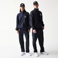 New York Yankees MLB Piping Navy Track Jacket-kentox