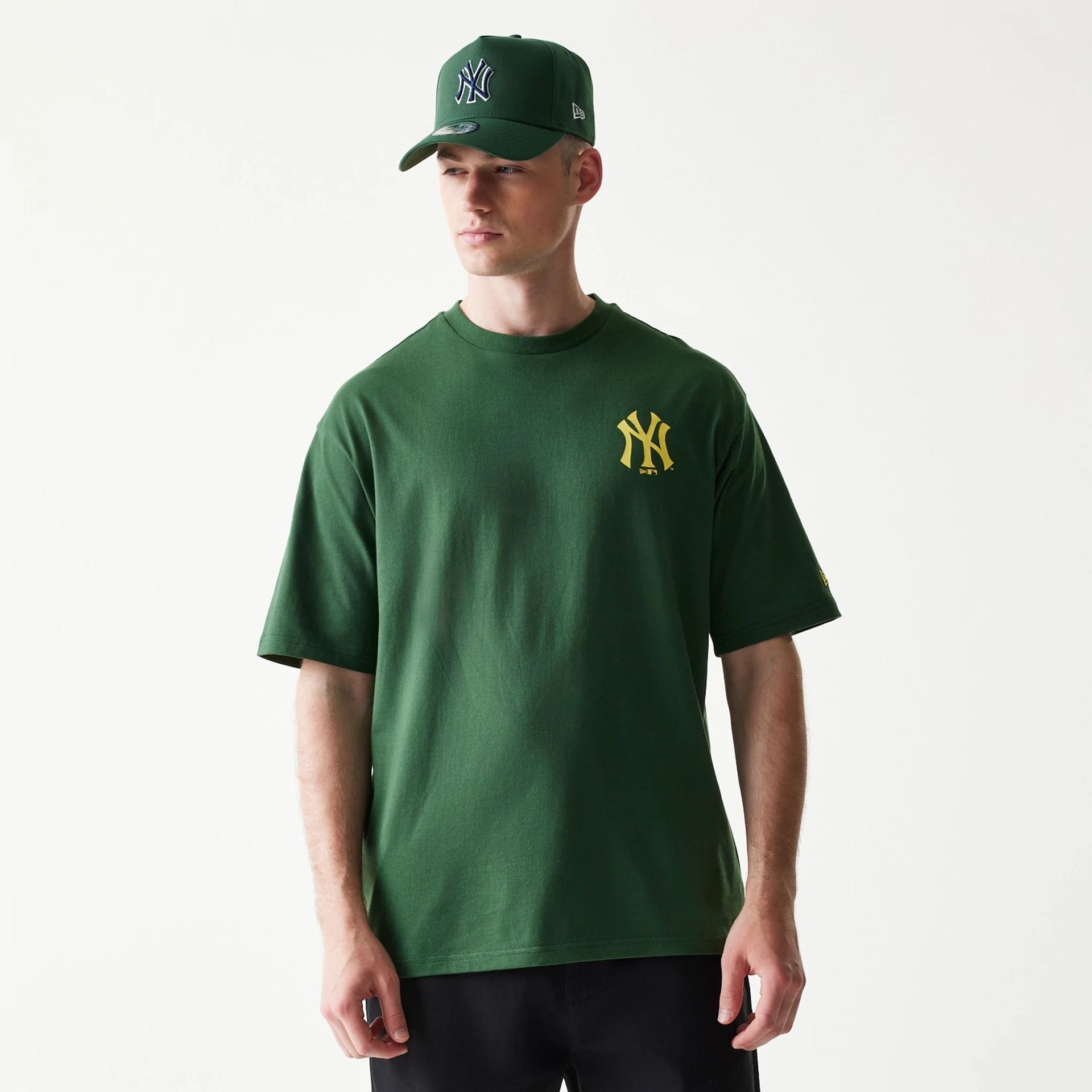 New York Yankees MLB World Series Dark Green T-Shirt-kentox