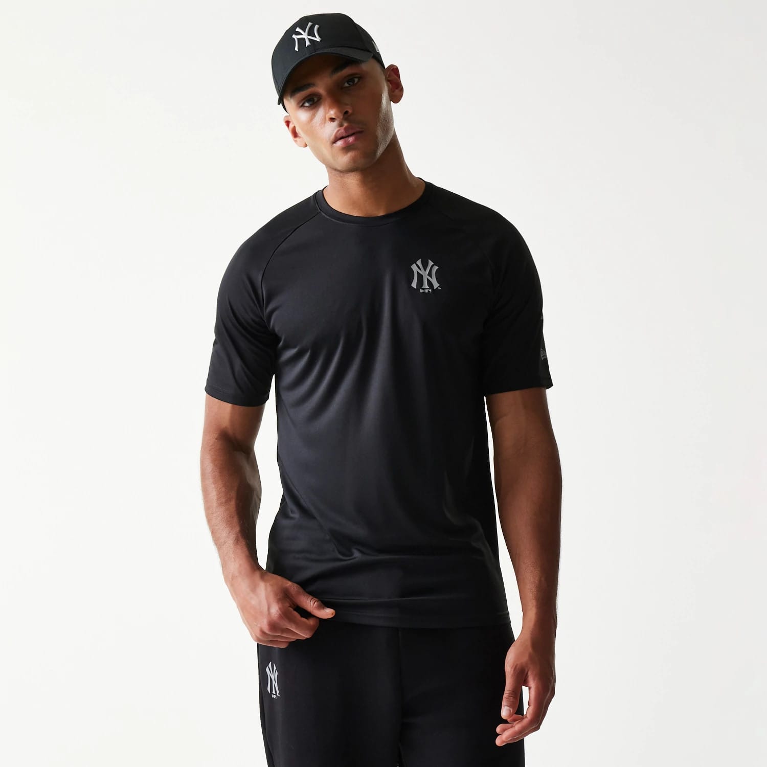 New York Yankees MLB Black T-Shirt-kentox