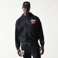 Red Bull Racing Dropped Shoulder Black Dropped Shoulder Full Zip Hoodie-kentox