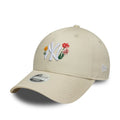 New York Yankees Womens MLB Floral Light Beige 9FORTY Cap-kentox